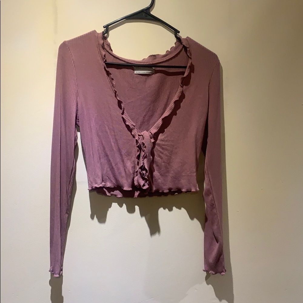 Urban Outfitters Tie front top